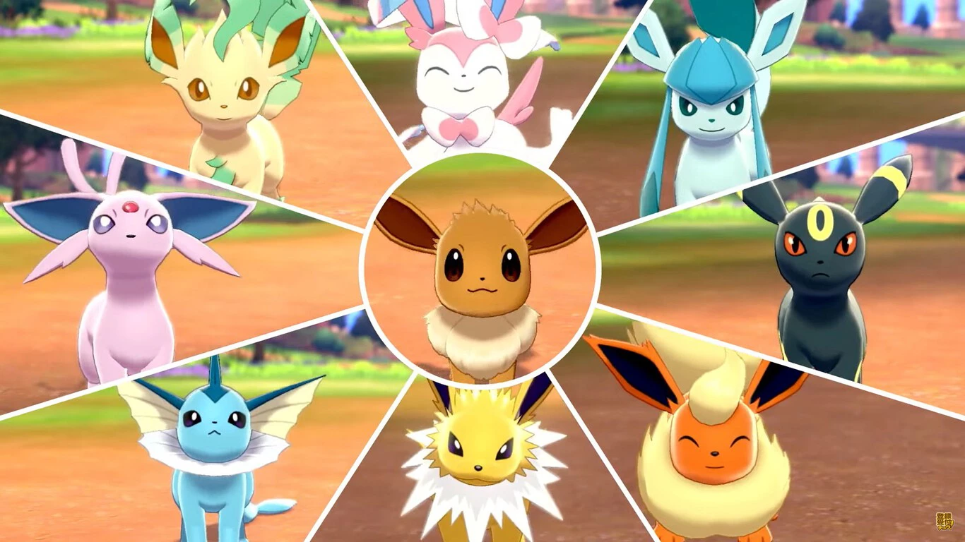 Eevee y sus evoluciones en Pokémon GO